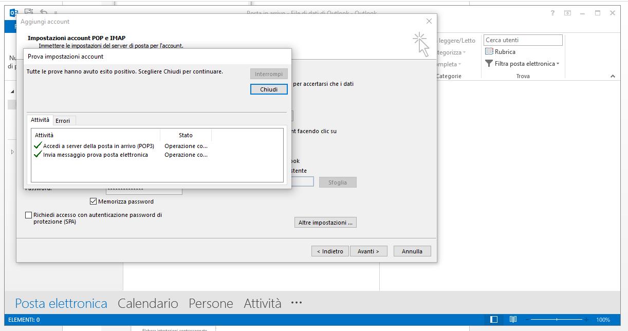 SCARICA PEC LEGALMAIL SU OUTLOOK